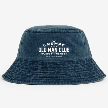 Grumpy Old Man Club Bucket Hat