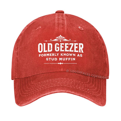 Old Geezer Formerly Known as Stud Muffin hat