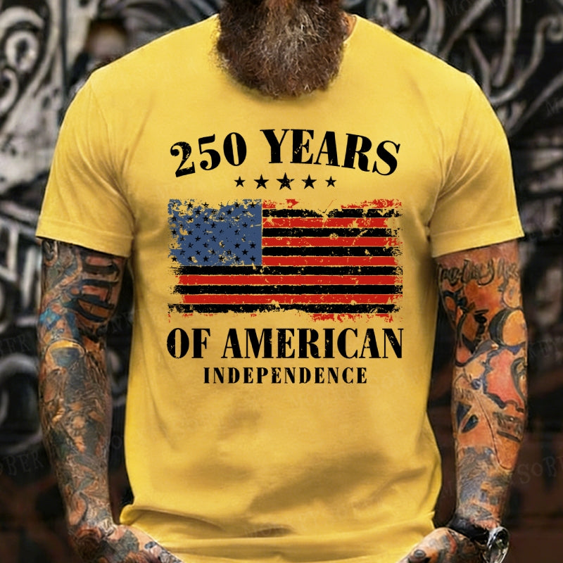 250 Years Of American Independence America 250th Anniversary T-Shirts