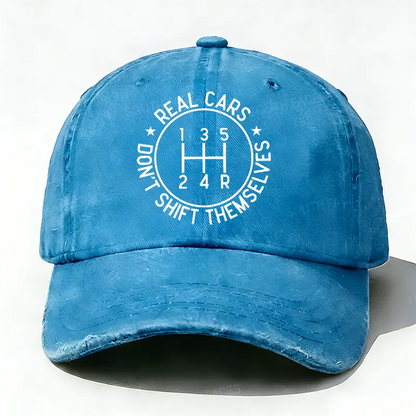 Real Cars Don't Shift Themselves Hat