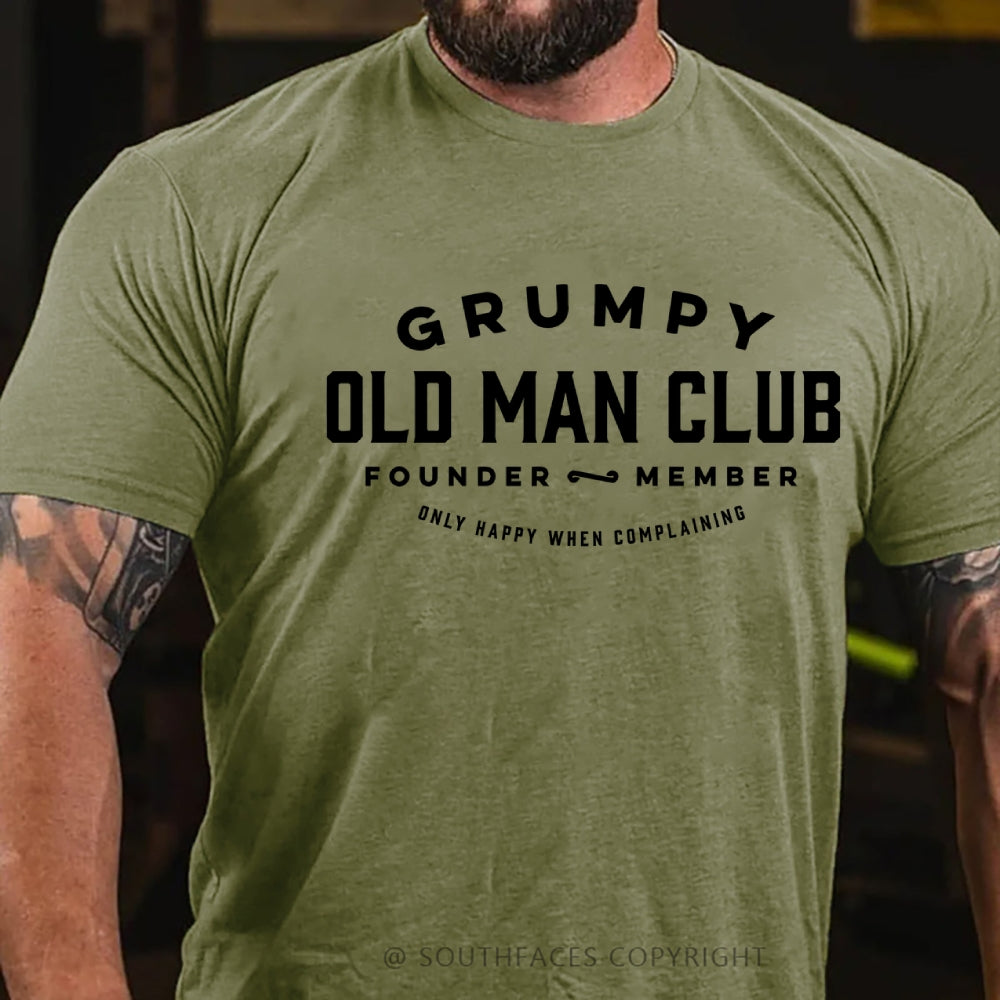 Grumpy Old Man Club T-Shirt