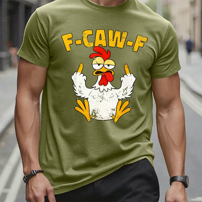 F-CAW-F Rooster Funny T-Shirts