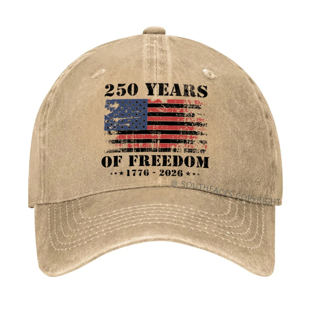 America 250th Anniversary 1776-2026 hat