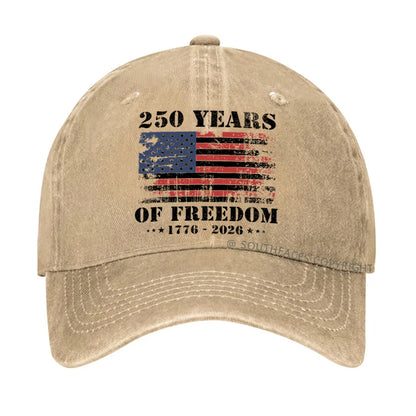 America 250th Anniversary 1776-2026 hat