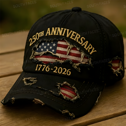 US 250th Anniversary Printed Casual Hat