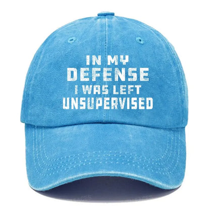 In My Defense I Was Left Unsupervised Hats