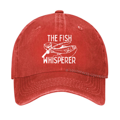 The Fish Whisperer Funny Fishing Hat
