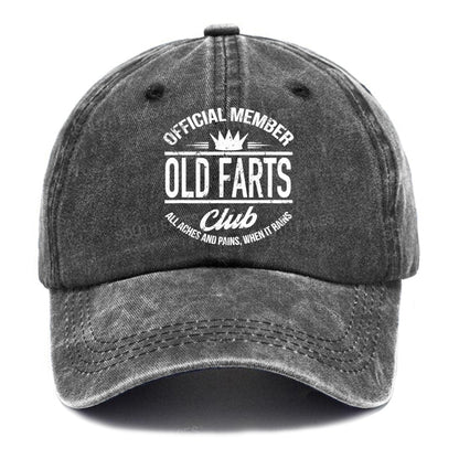 Official Member Old Farts Club All Aches And Pains,When It Pains Hats