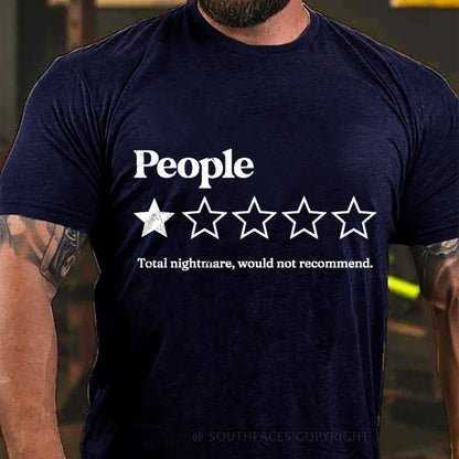 People One Star Review Funny T-Shirt