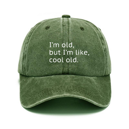 I'm Old Print Hat