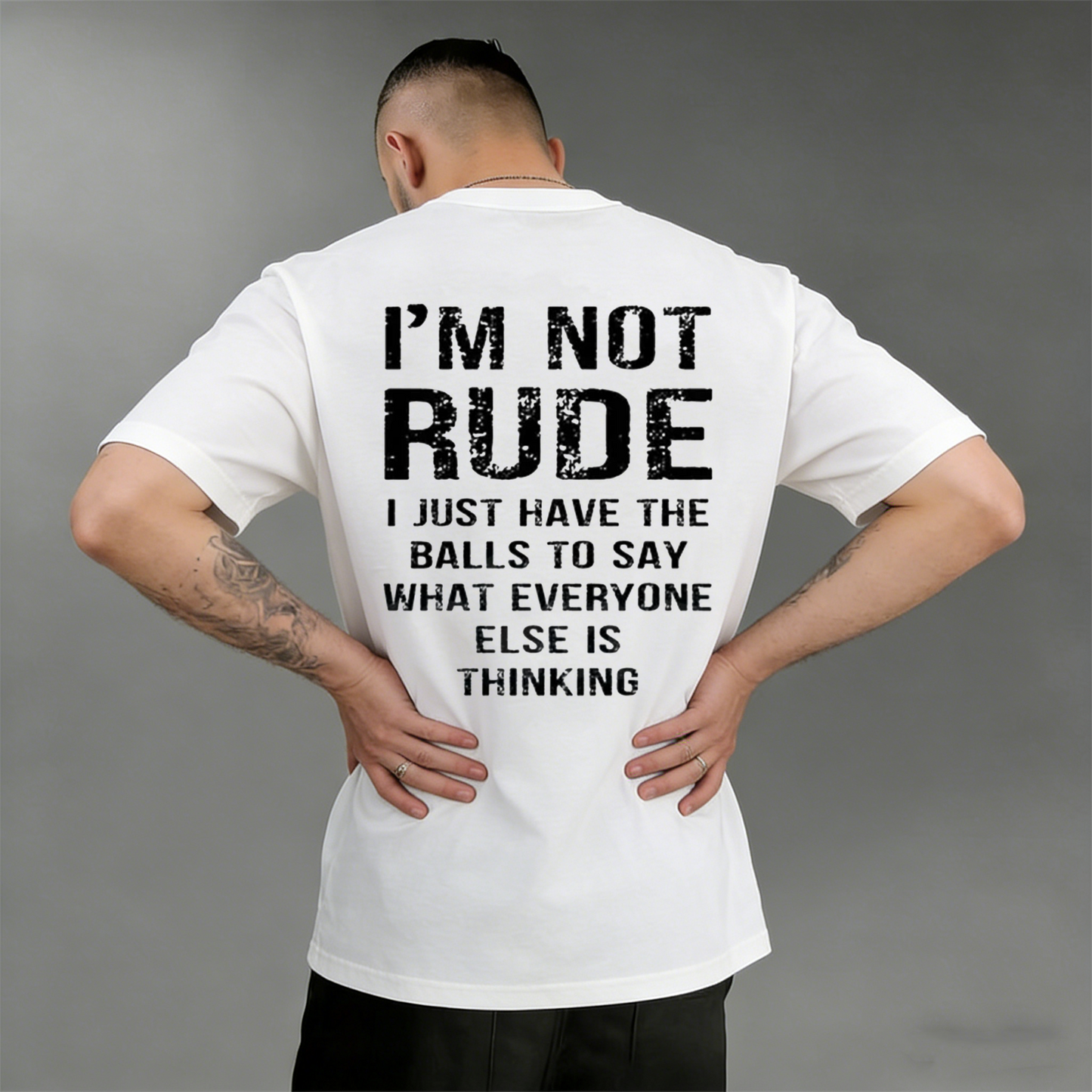I'm Not Rude Social Anxiety Unisex Shirts/Crewneck/Hoodie