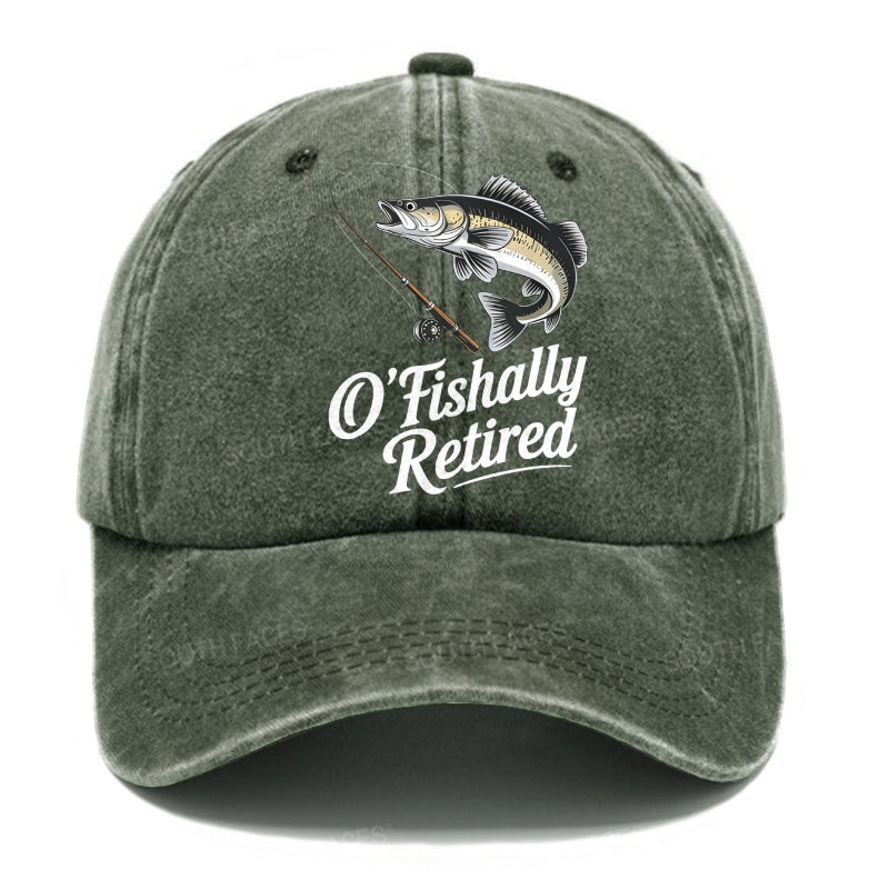 O'Fishally Retired Premium Fit Mens Hats
