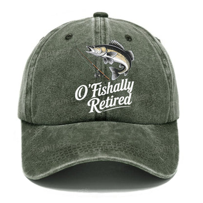 O'Fishally Retired Premium Fit Mens Hats