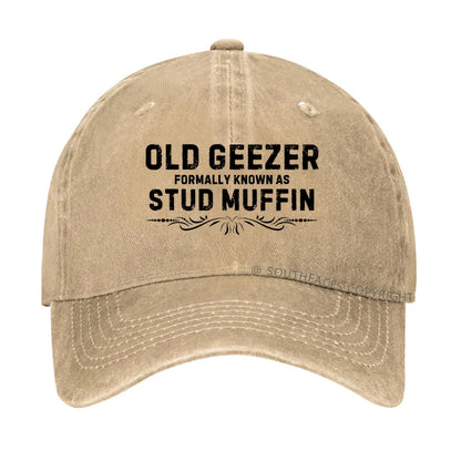 Funny Old Geezer Formerly Known As Stud Muffin Hat