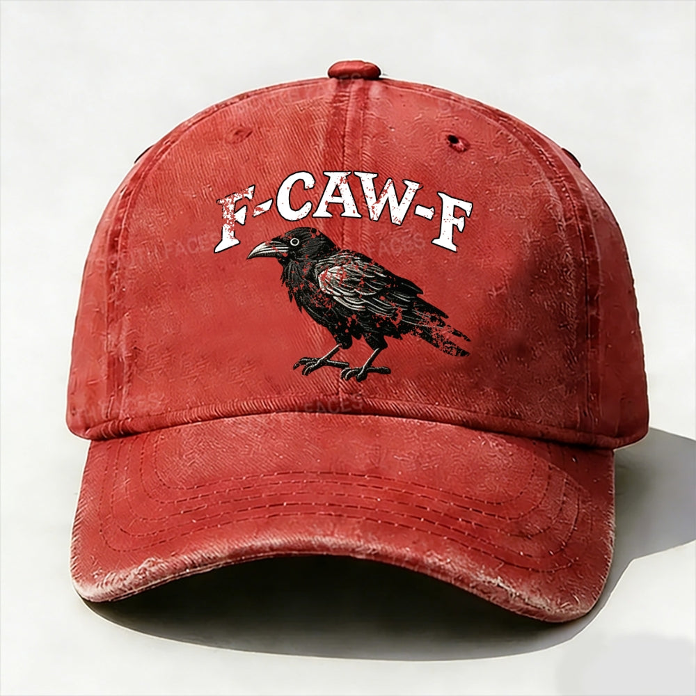 F-CAW-F Rooster Funny baseball cap