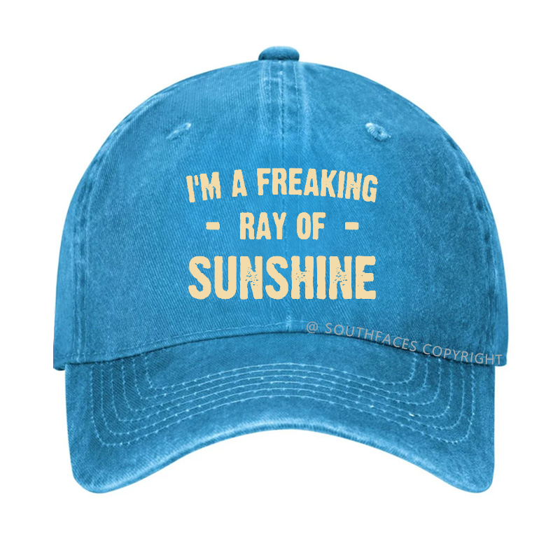 I'm A Freaking Ray Of Sunshine Hat