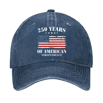 250 Years Of American Independence America 250th Anniversary hat