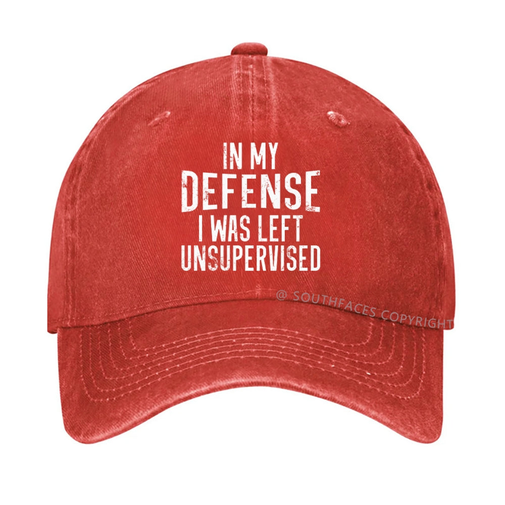 In My Defense I Was Left Unsupervised hat