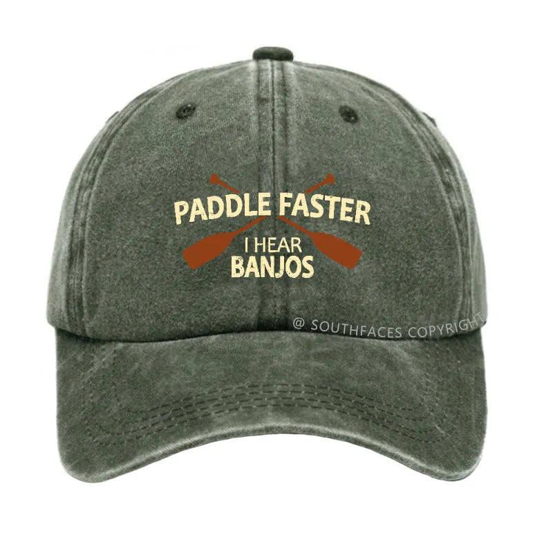 Paddle Faster I Hear Banjos Hat
