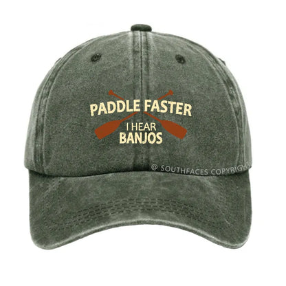 Paddle Faster I Hear Banjos Hat