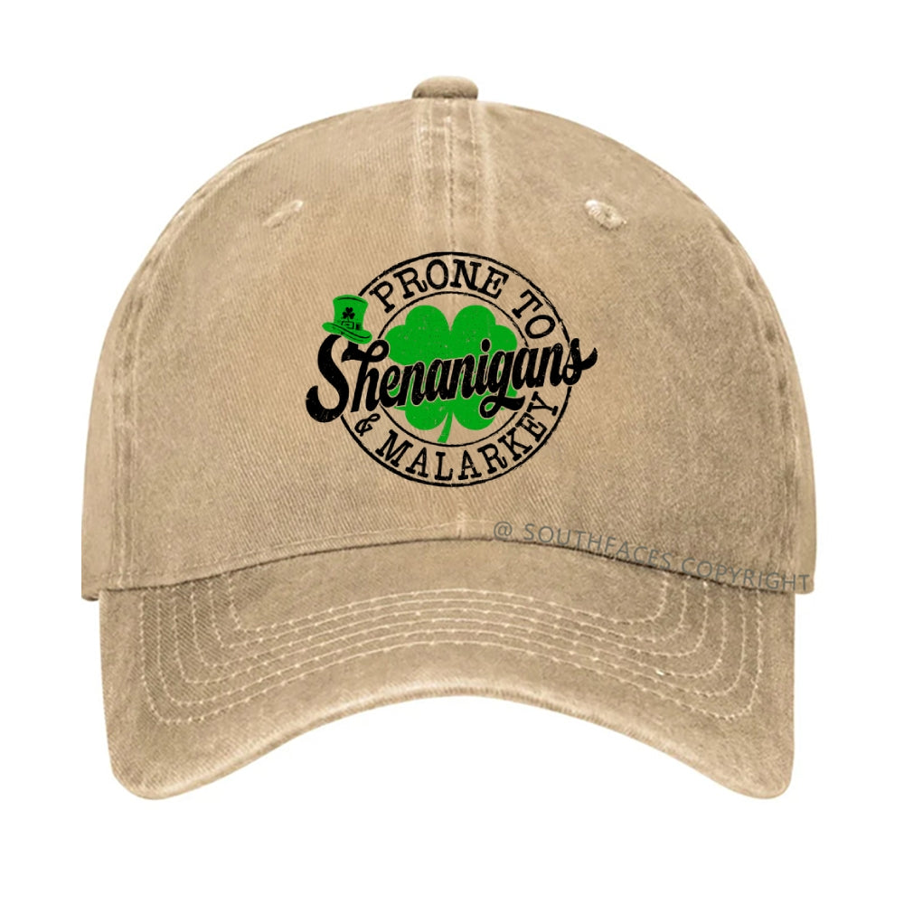 Prone To Shenanigans & Malarkey hat