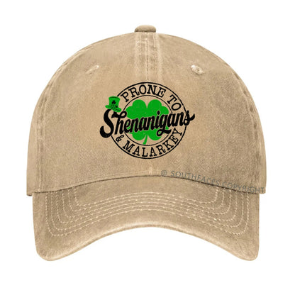 Prone To Shenanigans & Malarkey hat
