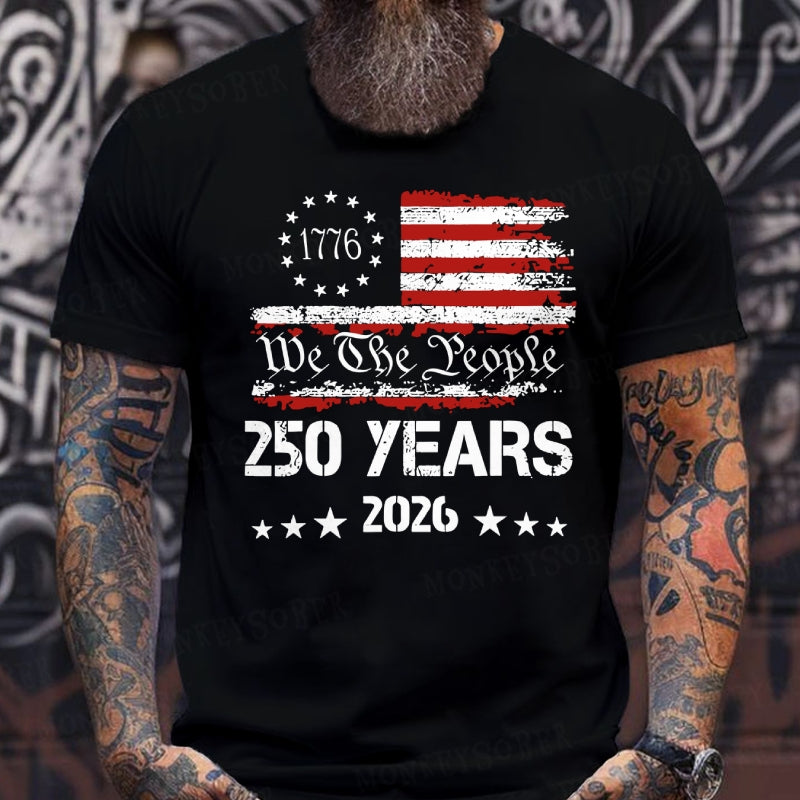 250 Years We The People 1776-2026 Celebration  T-Shirts