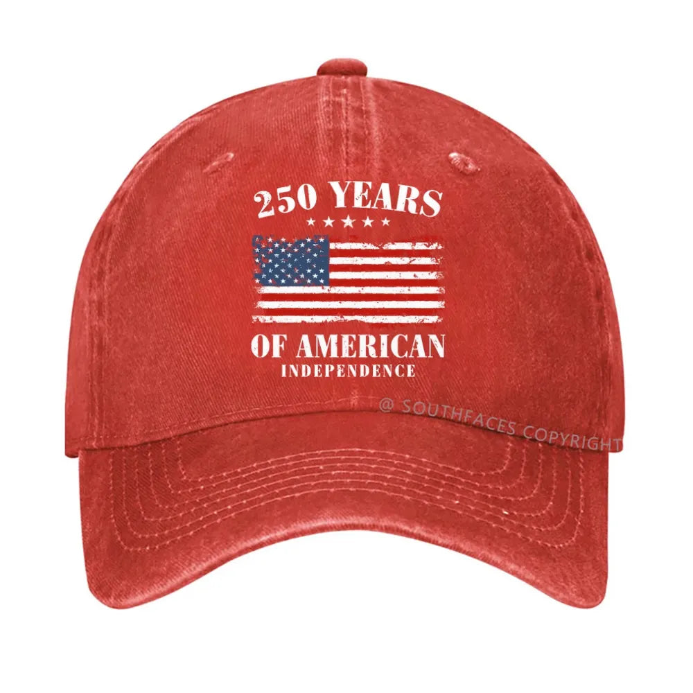 250 Years Of American Independence America 250th Anniversary hat