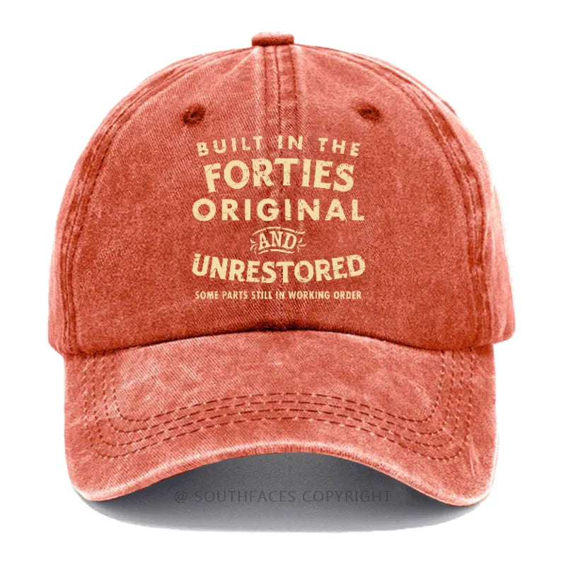 Built In The Forties Original And Unrestored Hat