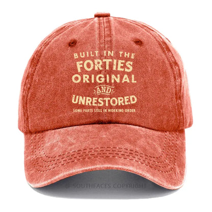 Built In The Forties Original And Unrestored Hat