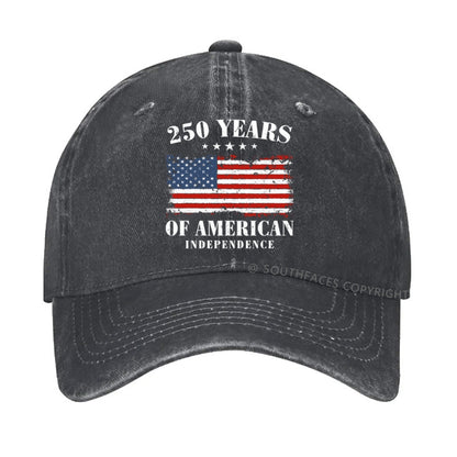 250 Years Of American Independence America 250th Anniversary hat