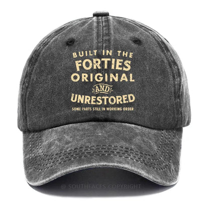 Built In The Forties Original And Unrestored Hat