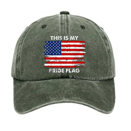 This Is My Pride Flag USA Flag Print Hat