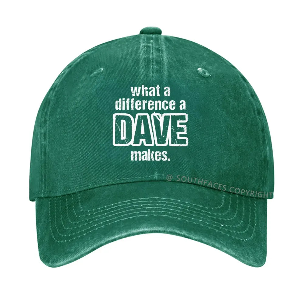 What A Differences A Dave Makes hat