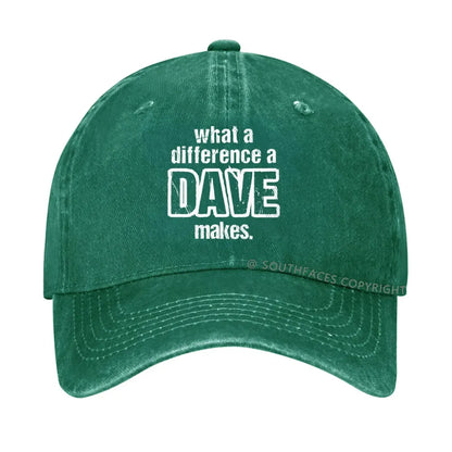 What A Differences A Dave Makes hat
