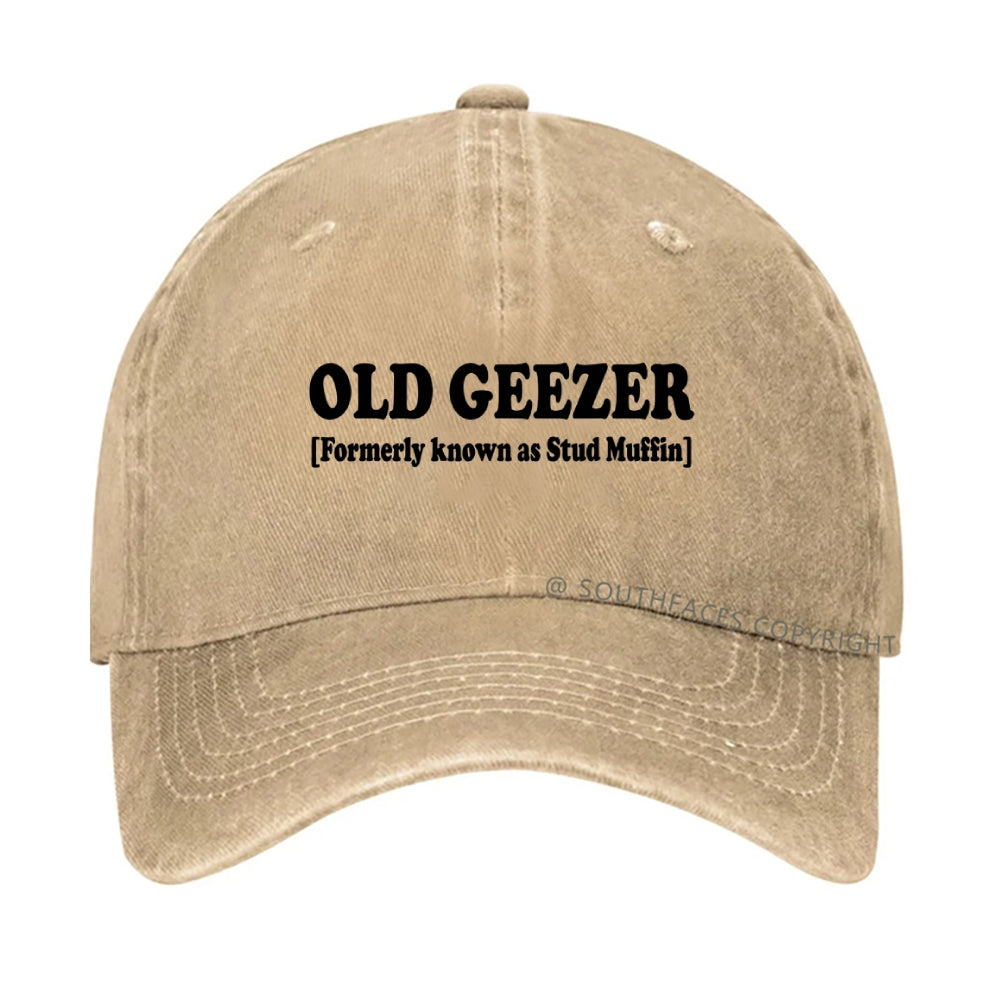 Funny Old Geezer Formerly Known As Stud Muffin Hat