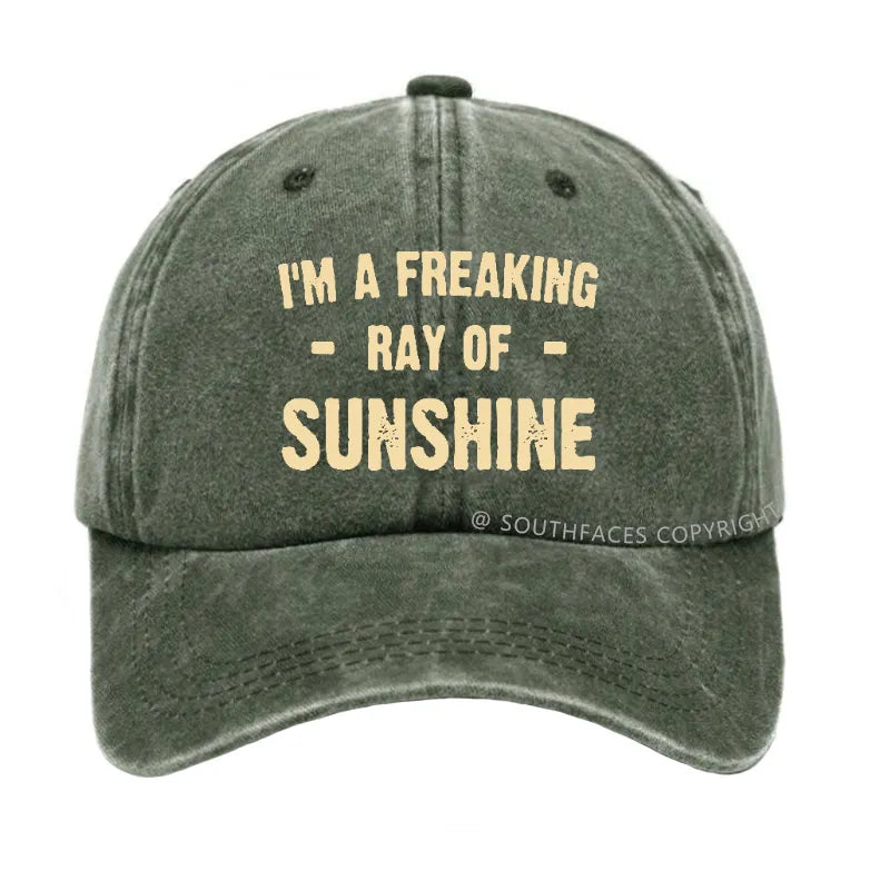 I'm A Freaking Ray Of Sunshine Hat