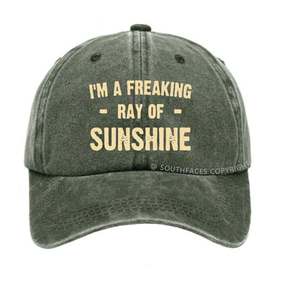 I'm A Freaking Ray Of Sunshine Hat
