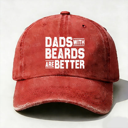 Dads With Beards Are Better Father's Day Gift Baseball Cap