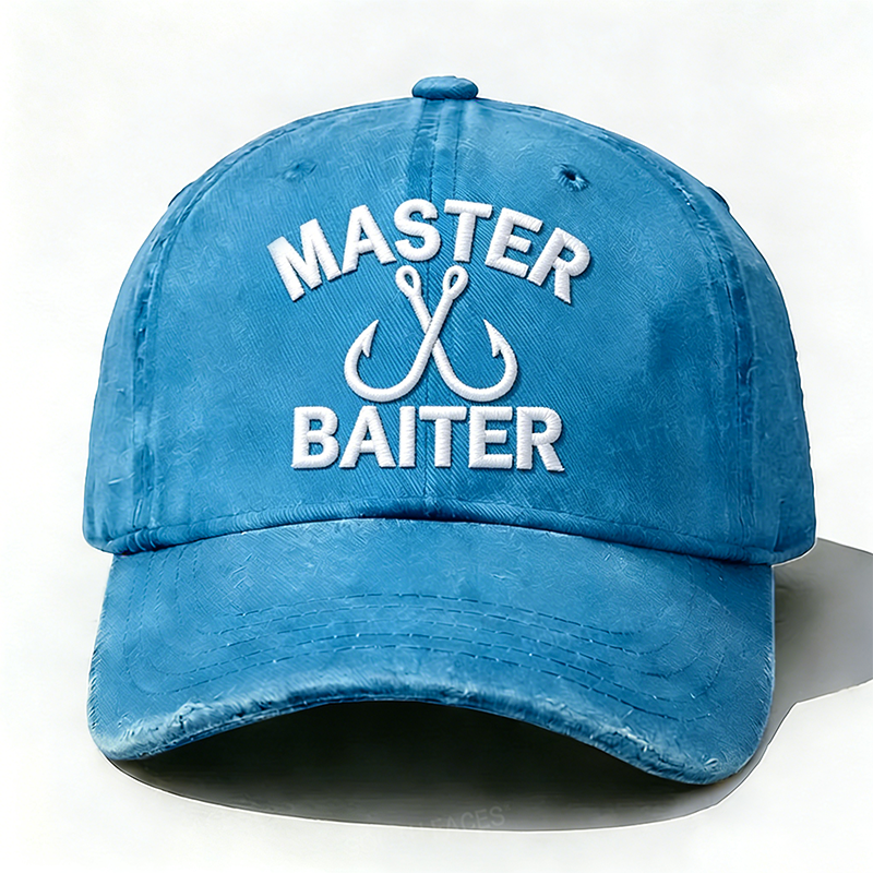 Embroidered¡°Master Baiter¡±Hat