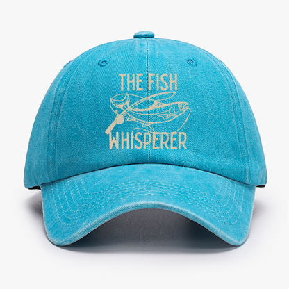 The Fish Whisperer Funny Fishing Hat
