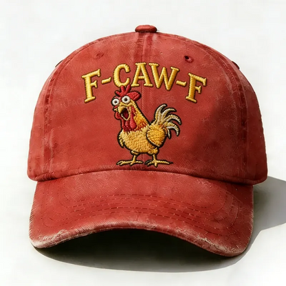 F-CAW-F Rooster Funny Hat