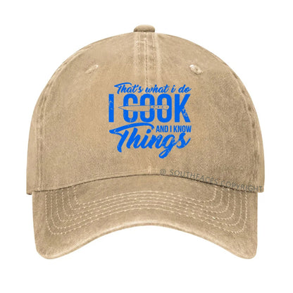 That's What I Do I Cook Things hat