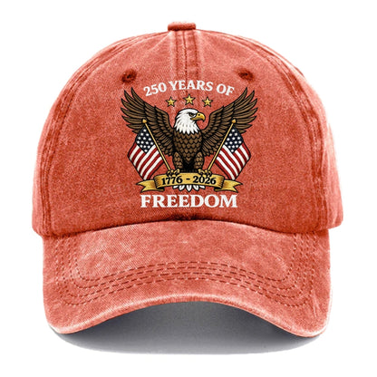 250 Years Of Freedom 1776-2026 Hats