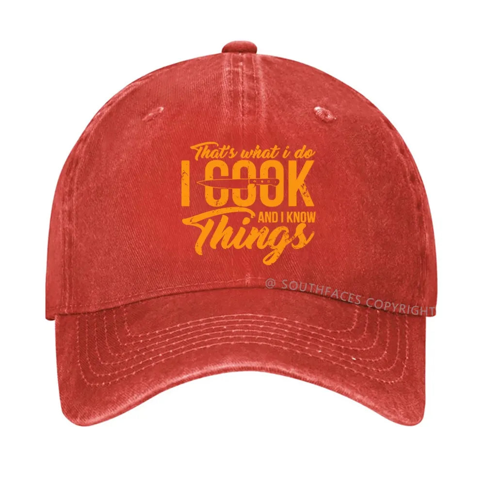 That's What I Do I Cook Things hat