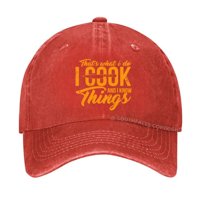 That's What I Do I Cook Things hat