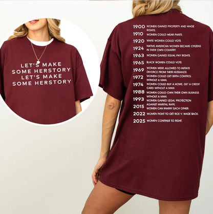 Feminist Let¡¯s Make Herstory Women¡¯s Rights Unisex T-shirt/Crewneck/Hoodie