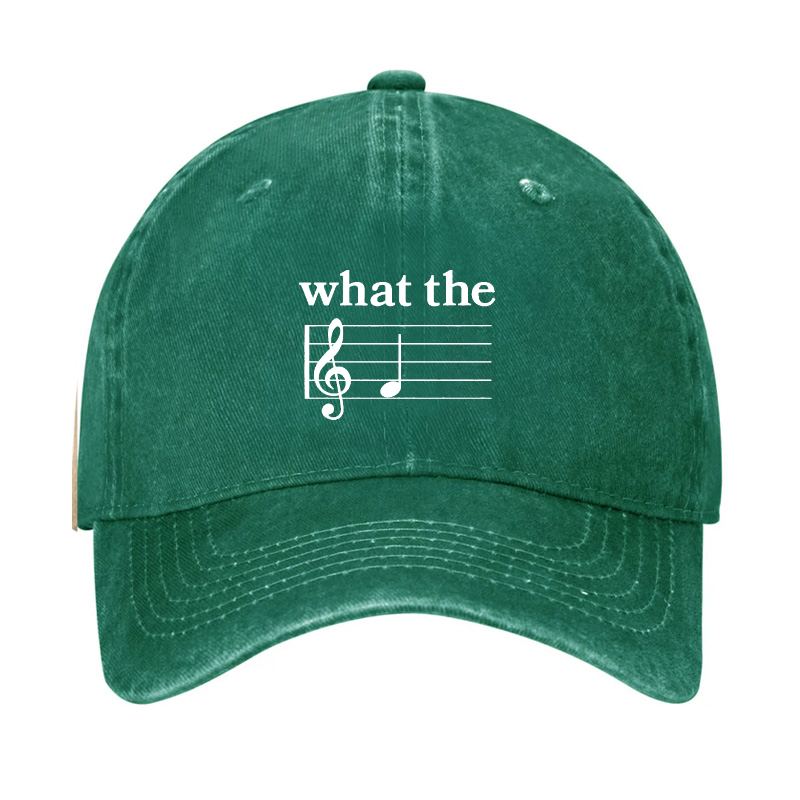 What The F Musical Note Hat