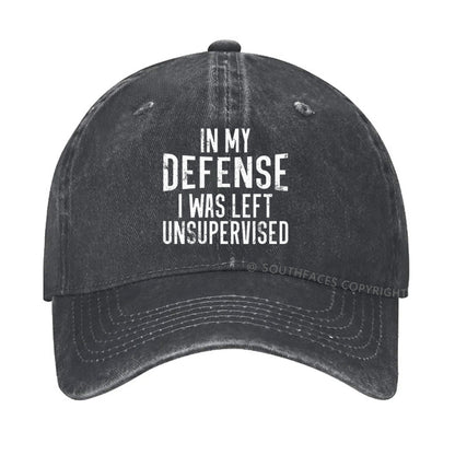 In My Defense I Was Left Unsupervised hat