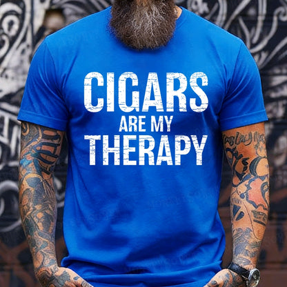 Cigars Are My Therapy T-Shirts